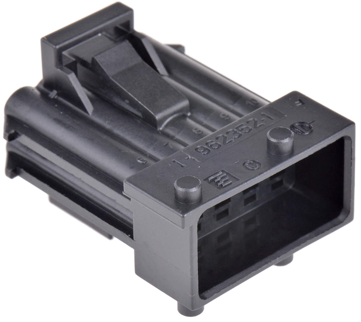 TE Connectivity, Timer Automotive Connector Plug Black Panel Mount 10 Way 1-962352-1
