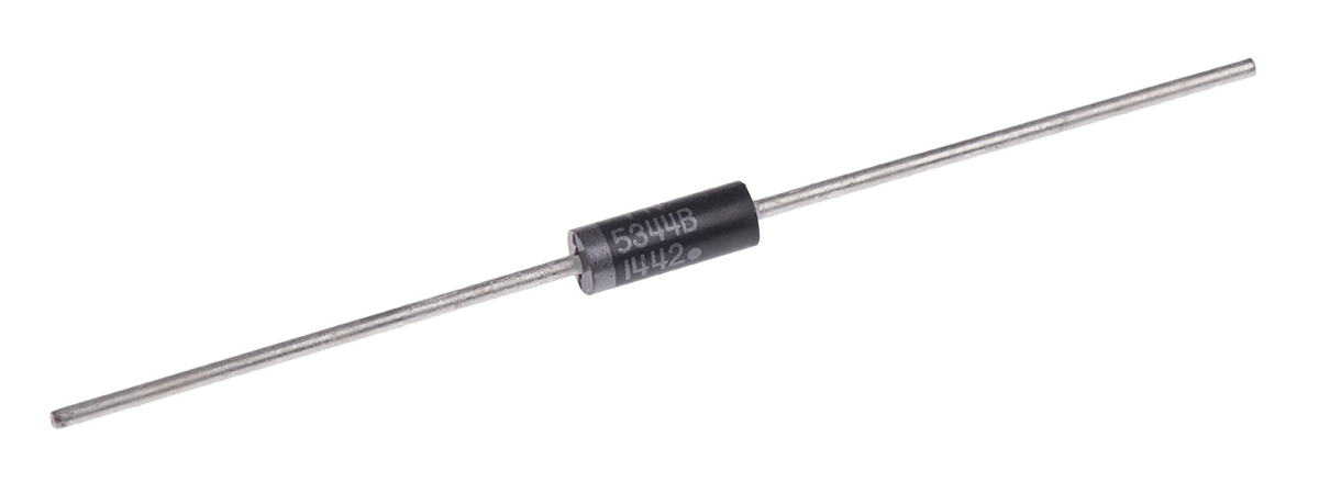 onsemi, 8.2V Zener Diode 5% 5 W Through Hole 2-Pin DO-15