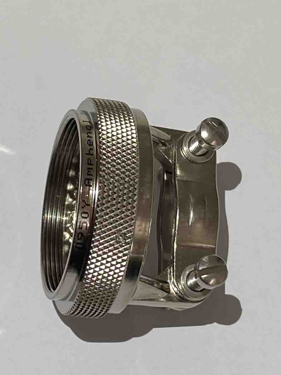 Amphenol Limited, MILSize 15 Straight Circular Connector Backshell With Strain Relief, For Use With 38999 III