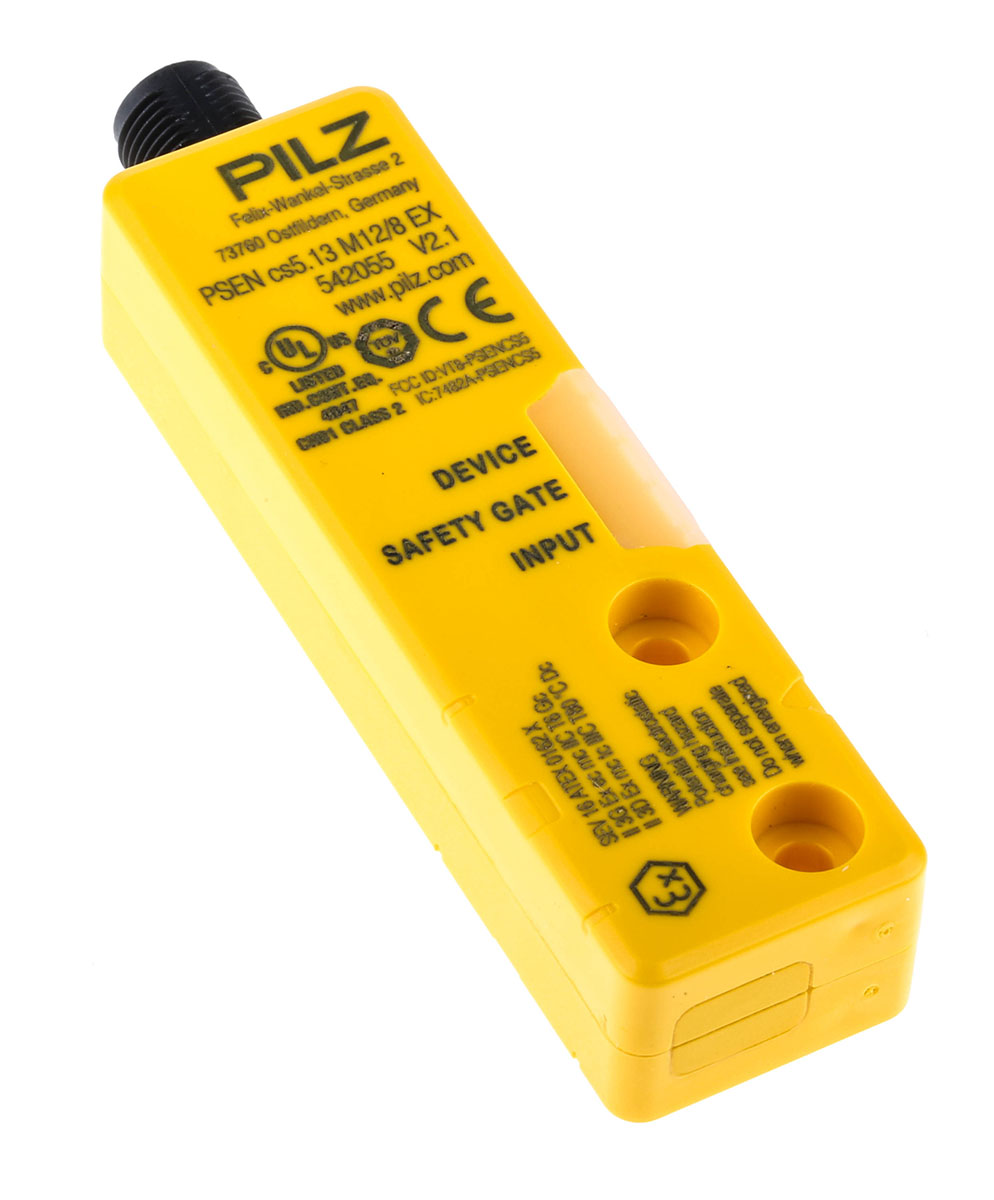 Pilz Transponder Non-Contact Safety Switch, 24V dc, Glass filled Polyamide (PA-GF) Housing, M12