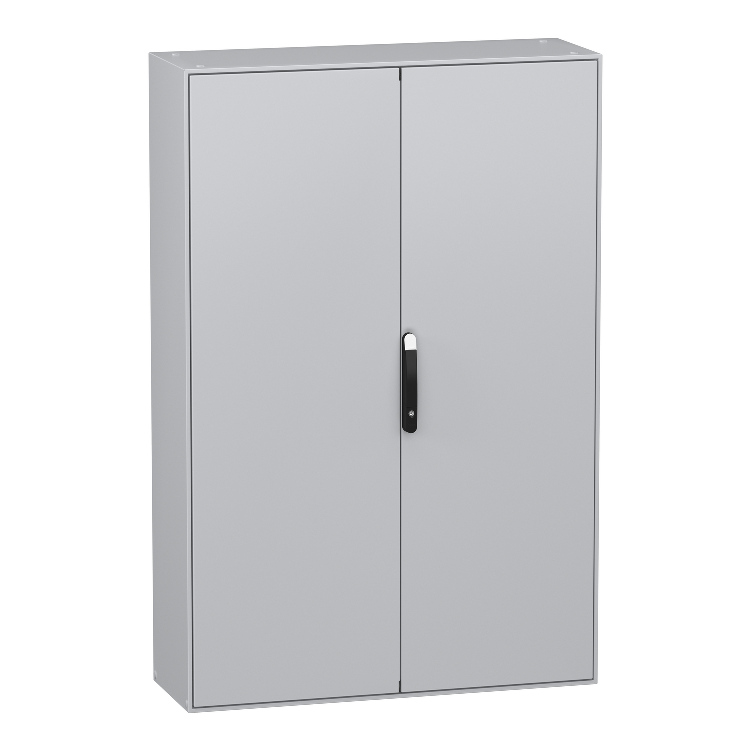 Schneider Electric PanelSeT SM Series Steel Double-Door-Door Floor Standing Enclosure, Opaque Door, IP55, 2000 x 1600 x