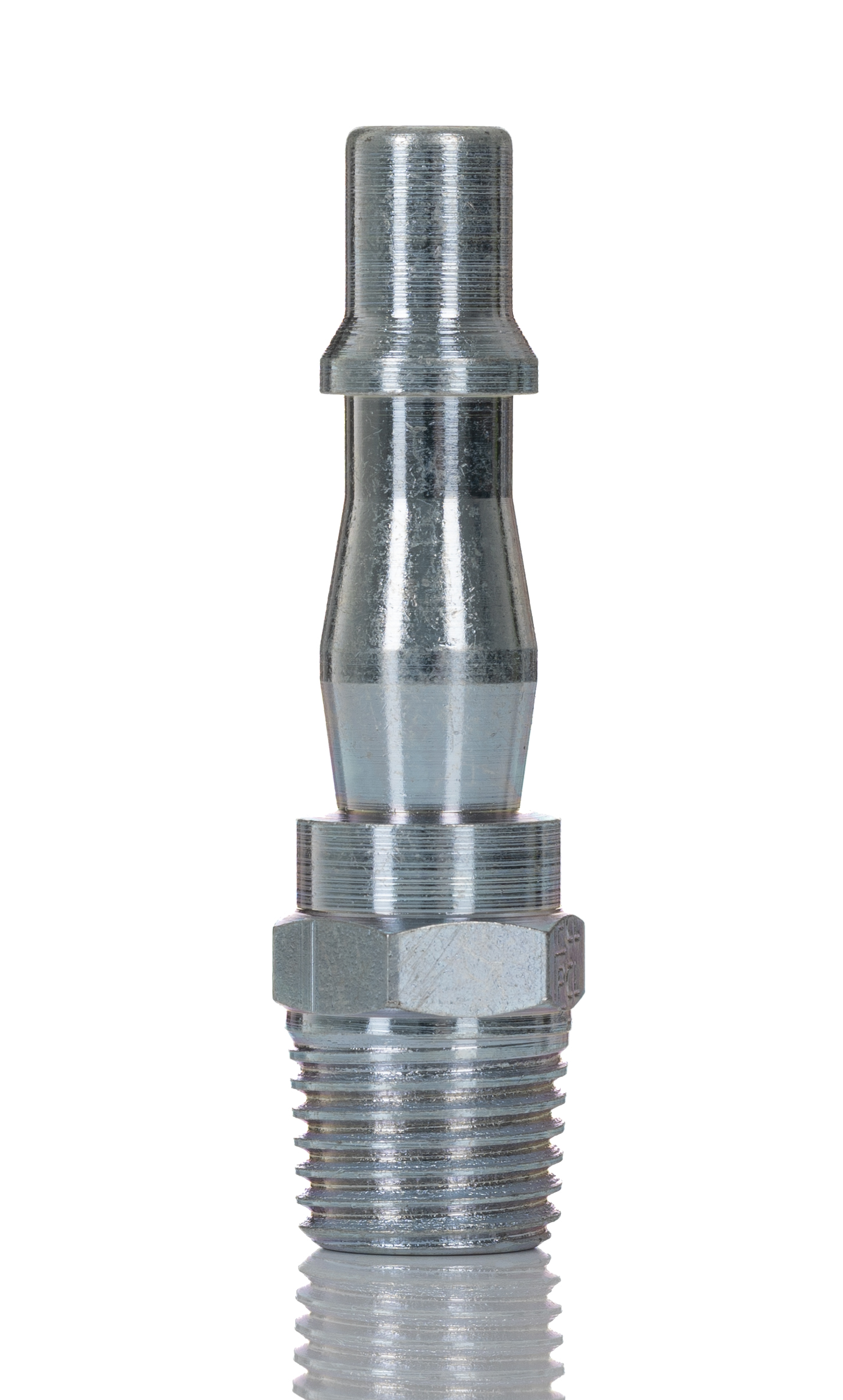 PCL Steel Male Pneumatic Quick Connect Coupling, R 1/4 Male Threaded
