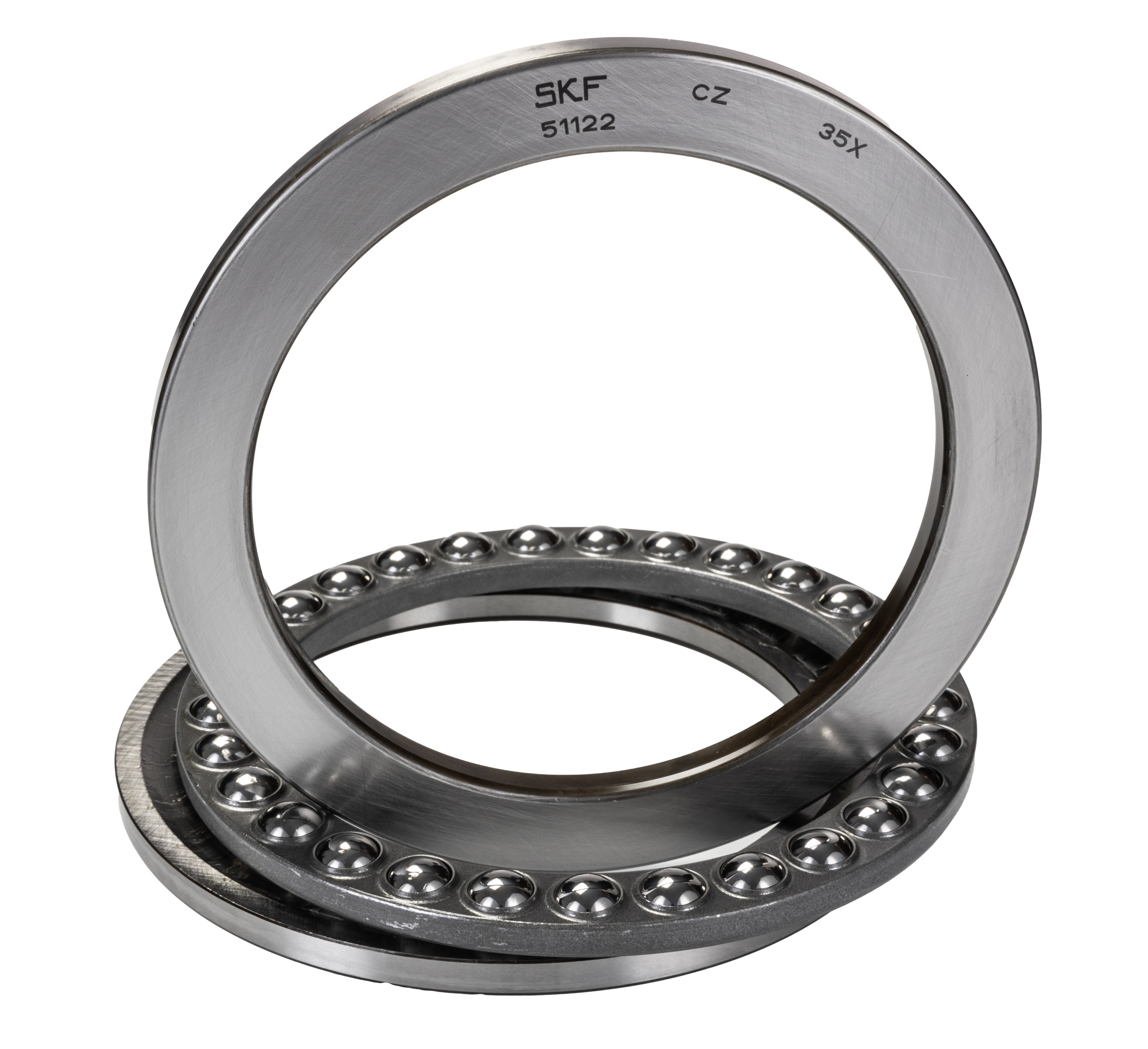 SKF 51122 1 Row Thrust Ball Bearing - 110 mm ID, 145 mm OD