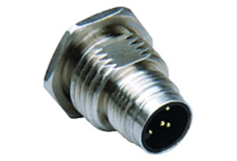 Brad from Molex Circular Connector, 5 Contacts, Panel, M12 Connector, Plug, Male, IP69K, Ultra-Lock Series