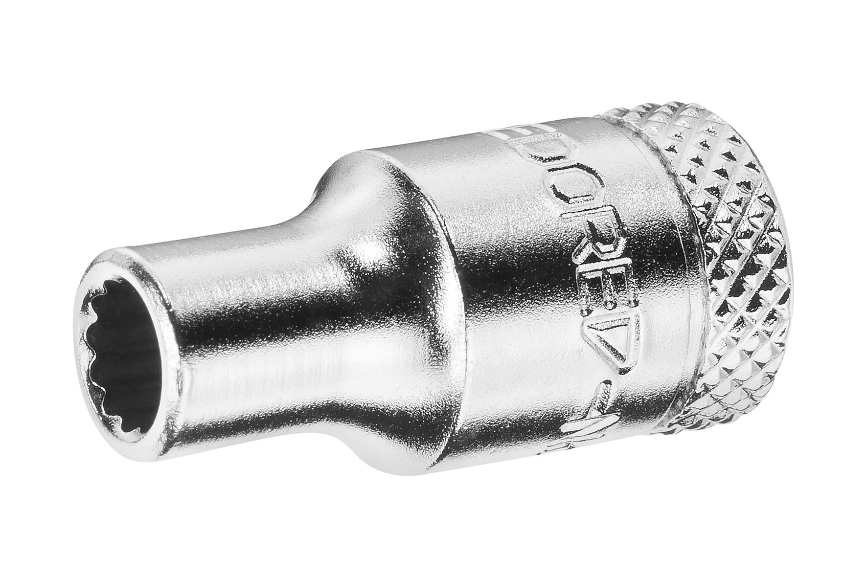 Gedore 1/4 in Drive 10mm Standard Socket, 12 point, 25 mm Overall Length