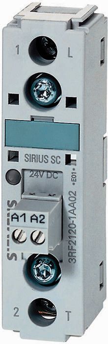 Siemens 3RF2 Series Solid State Relay, 30 A Load, Panel Mount, 460 V Load, 24 V dc Control