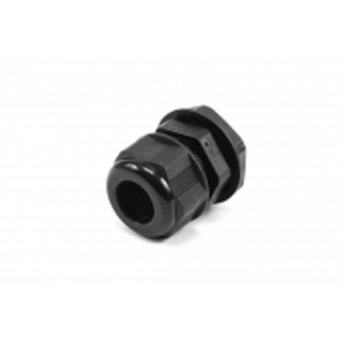 Hammond 1427NCG Series Black Nylon Cable Gland, PG16 Thread, 10mm min., 14mm max., IP68