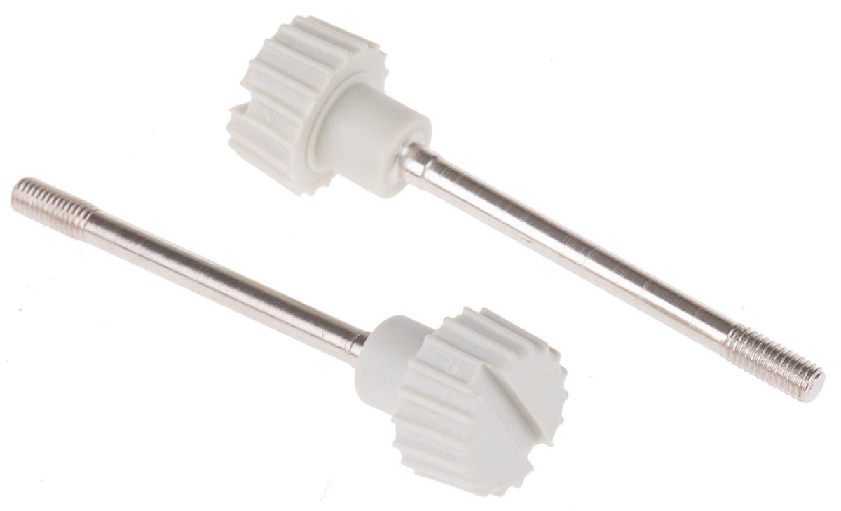 Hirschmann White Central Screw for use with GDM/GM series cable socket