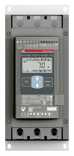 ABB Soft Starter, , 75 kW, 600 V ac, 3 Phase, IP00, IP20