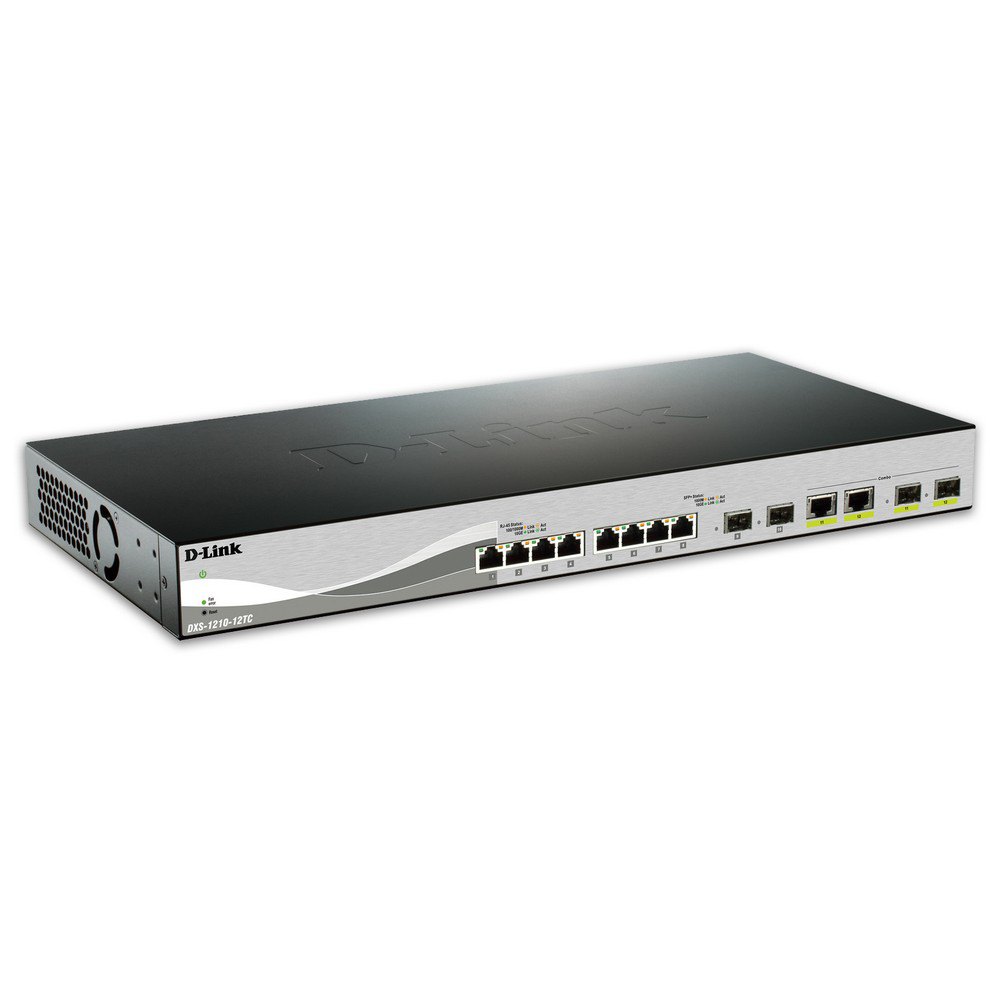 D-Link 12-Port 10G Multi-Gigabit Smart Managed Switch, Smart 12 Port Smart Managed Switch