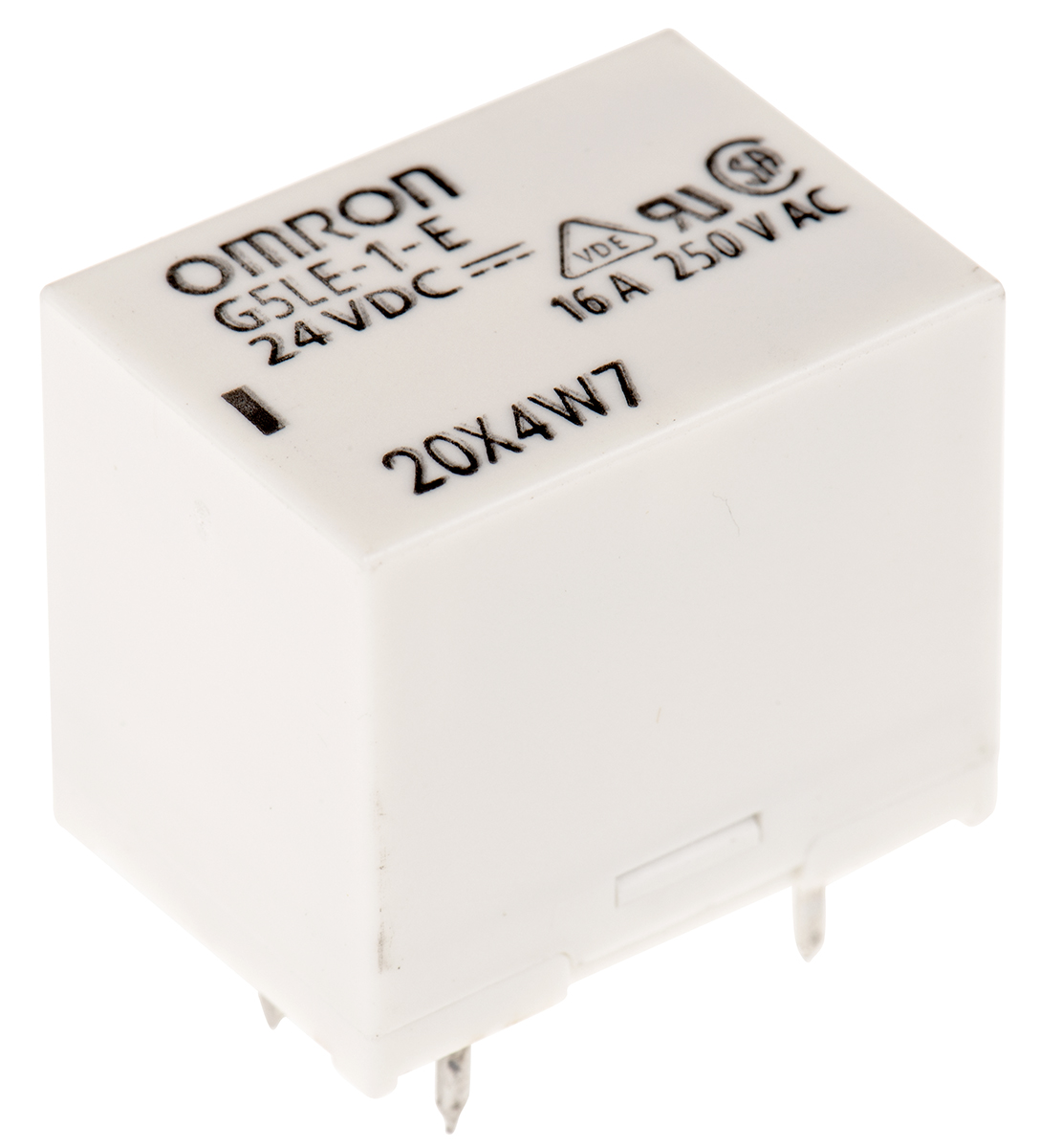 Omron PCB Mount Power Relay, 24V dc Coil, 16A Switching Current, SPDT