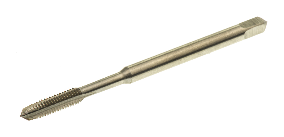 RS PRO Tap Set HSS 2-Piece 0.5mm Pitch Metric Standard Hand Tap M3 Thread
