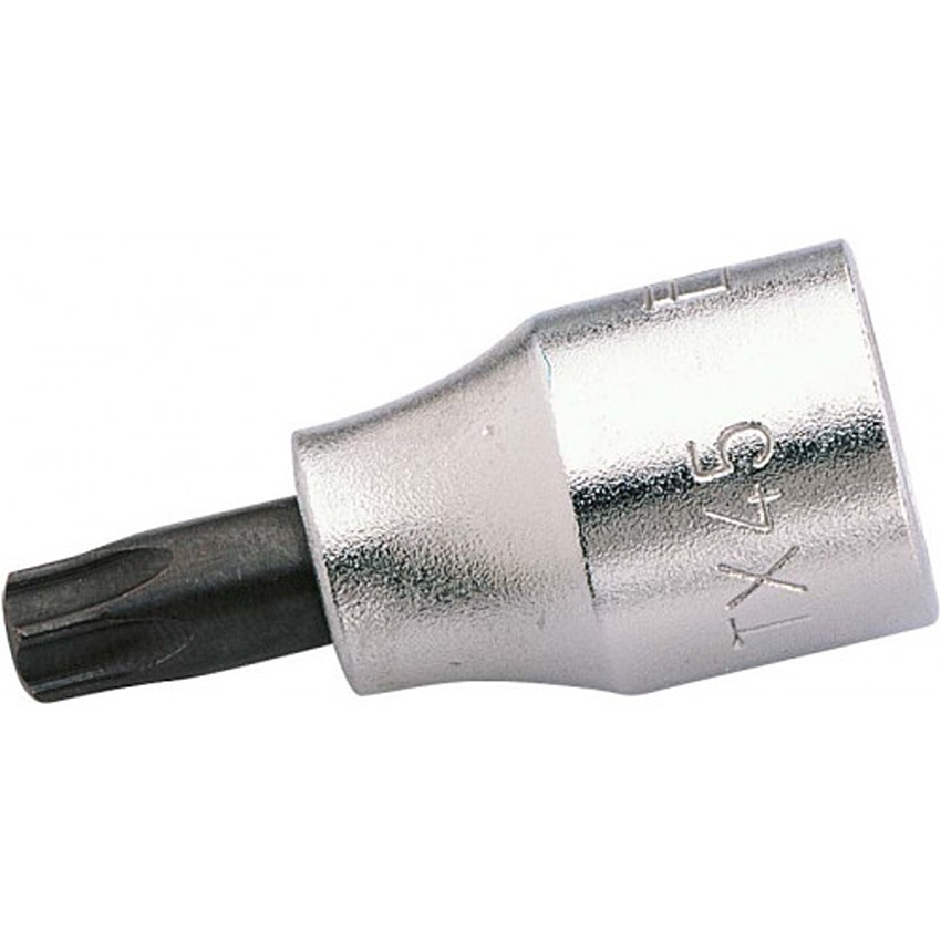SAM 1/4 in Drive 20 Standard Socket, Torx Bit, 35 mm Overall Length