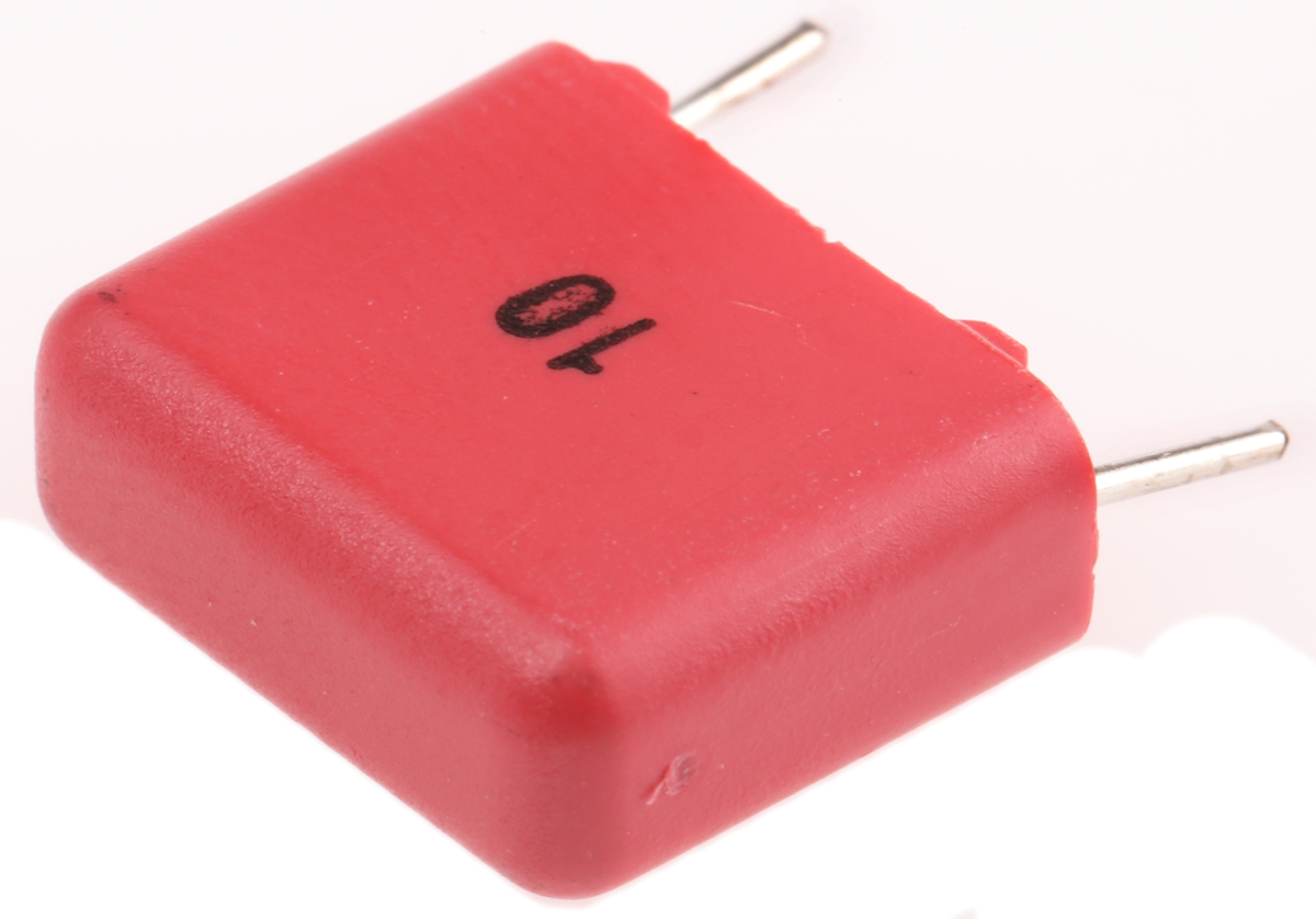 WIMA MKS4 Polyester Film Capacitor, 200 V ac, 400 V dc, ±10%, 100nF, Through Hole