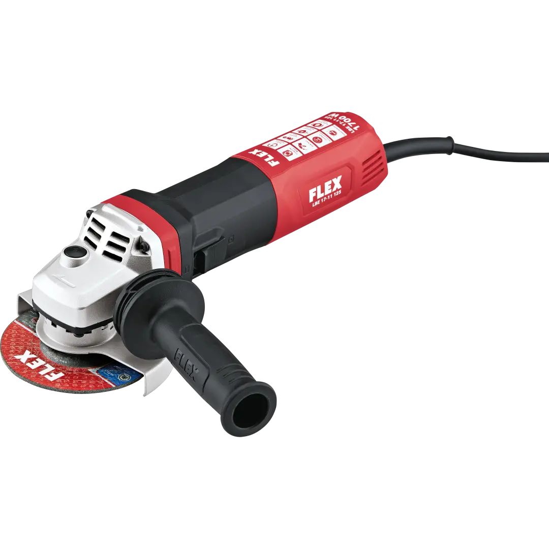 Flex 447668 125mm Corded Angle Grinder, French 2 Pin Plug