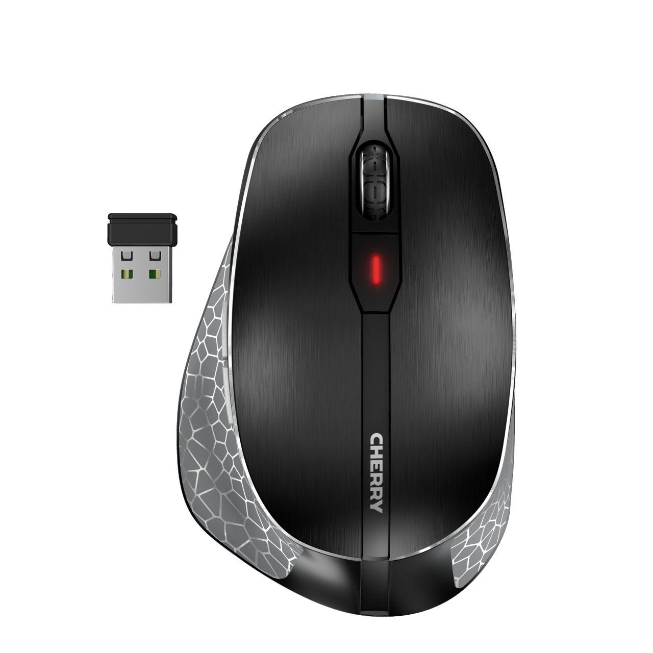 Cherry MW 8C 6 Button Wireless Optical Mouse Black