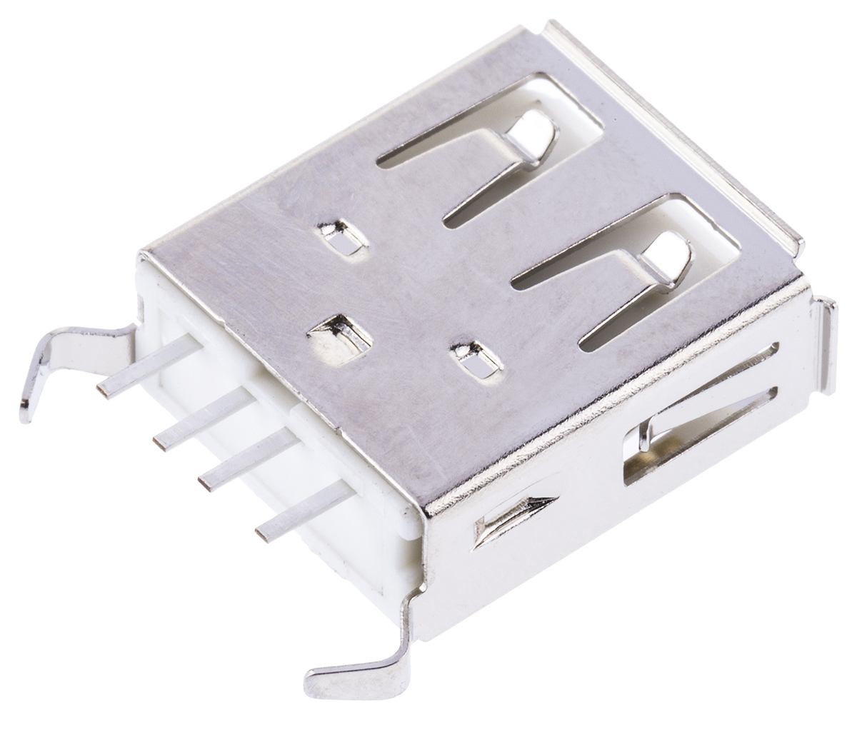 Wurth Elektronik Straight, Through Hole, Socket Type A USB Connector