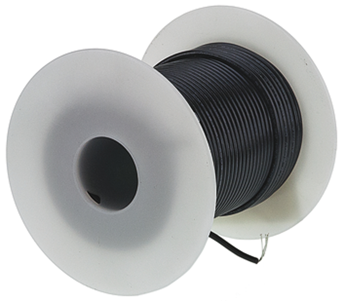 Alpha Wire Hook-up Wire PVC Series Black 0.33 mm² Hook Up Wire, 22 AWG, 7/0.25 mm, 30m, PVC Insulation, 3071 BK005