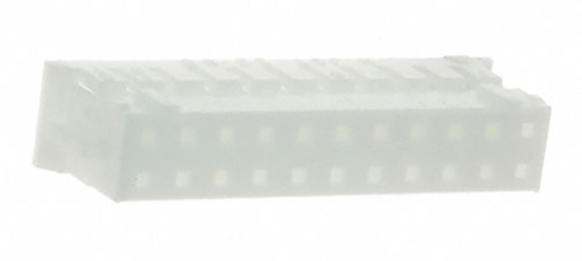 JST, PHD Female Connector Housing, 2mm Pitch, 22 Way, 2 Row