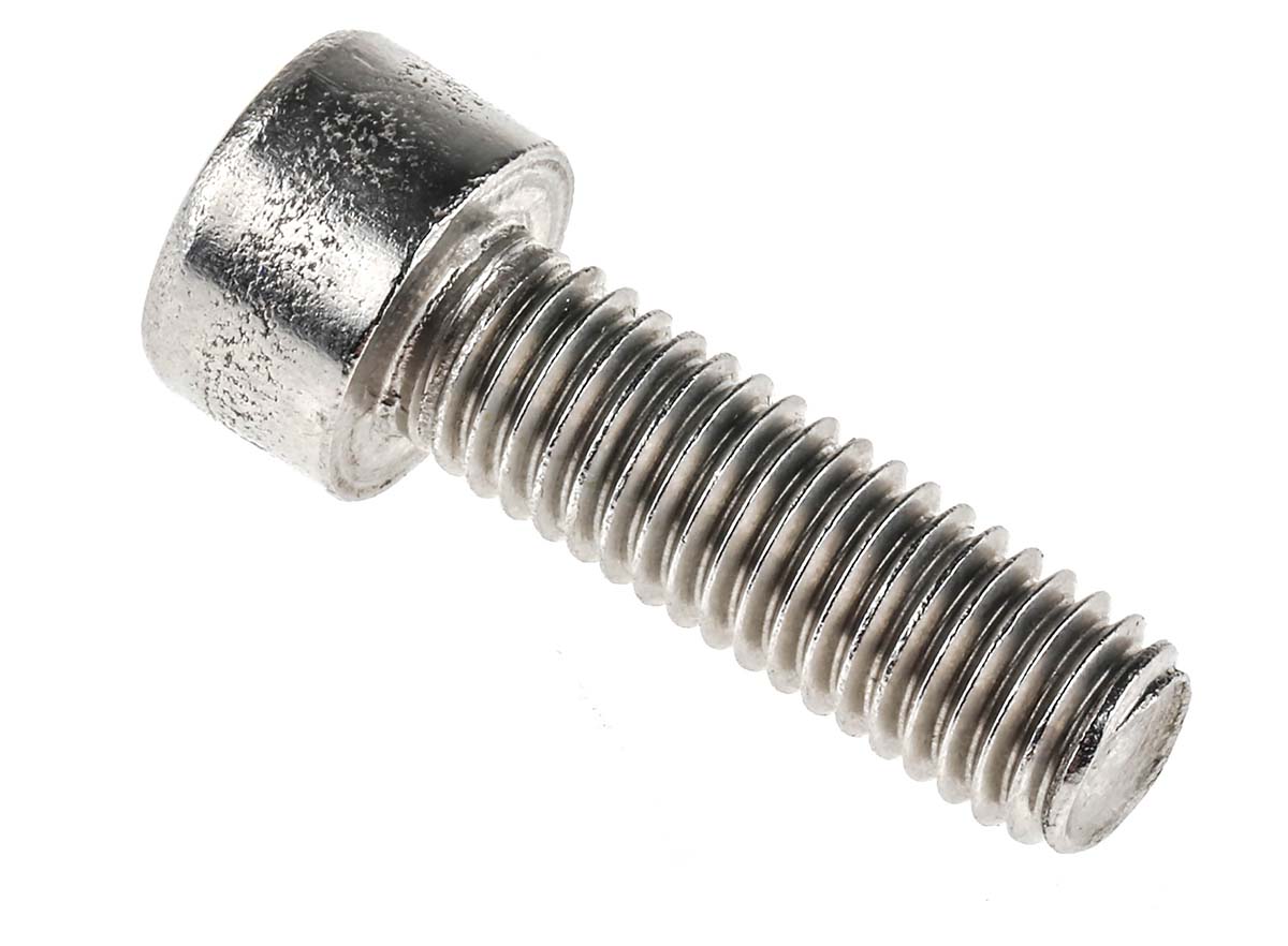 RS PRO Stainless Steel Hex Socket Cap Screw, DIN 912, M8 x 25mm