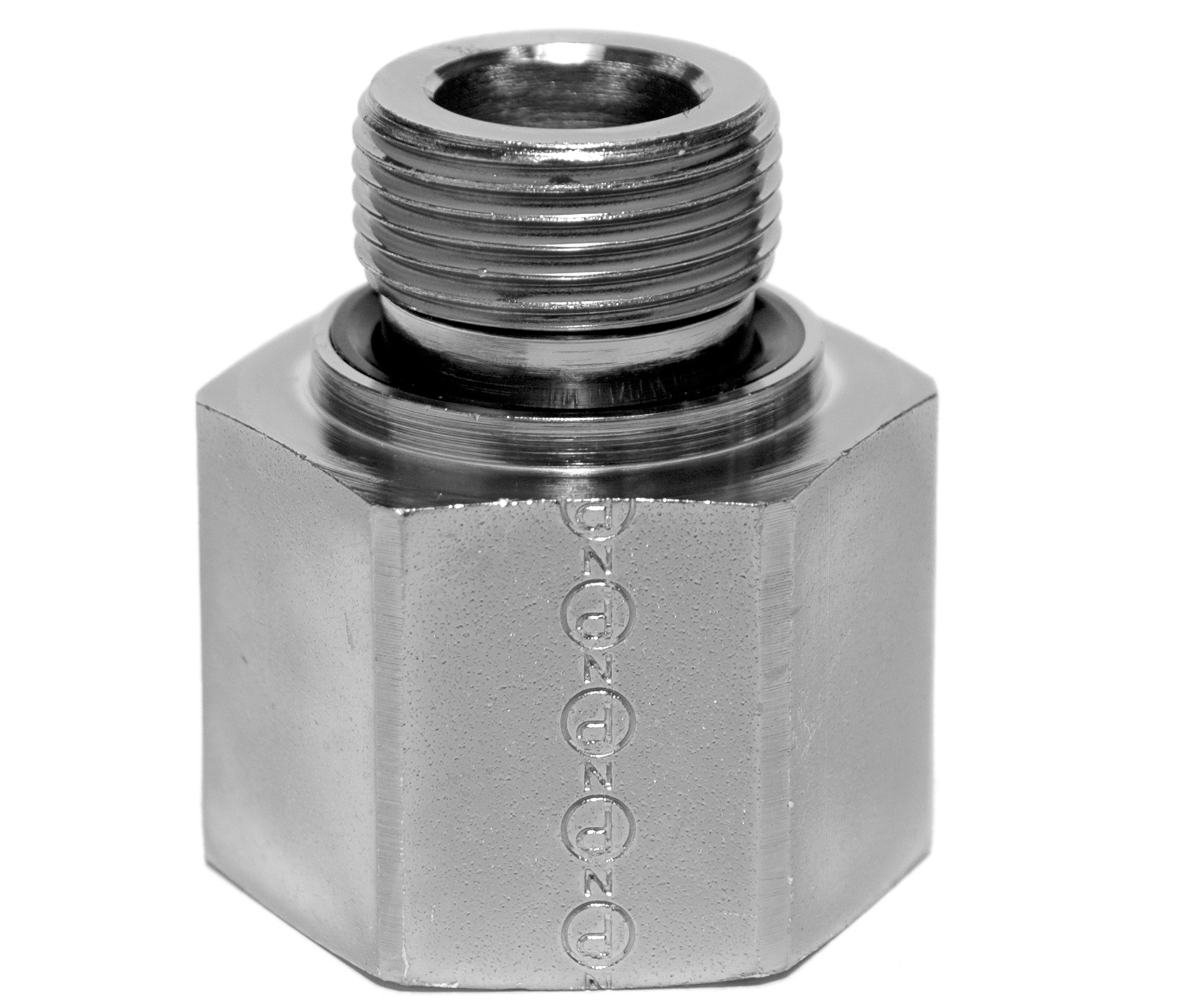 Parker Straight Port to Port Reducer Male BSPP to Female BSPP, RI1/2EDX3/4CF