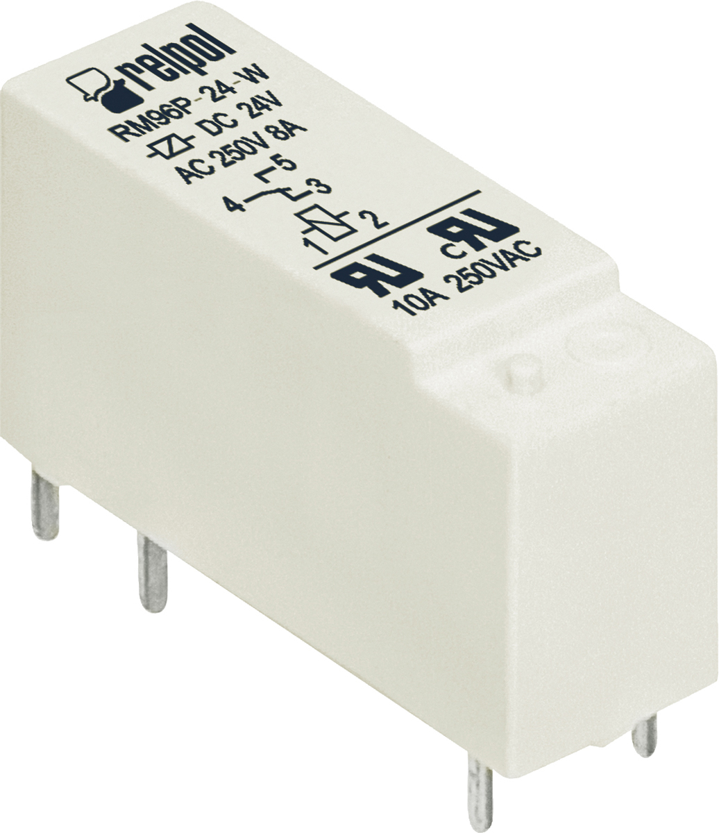 Relpol PCB Mount Power Relay, 9V dc Coil, 8A Switching Current