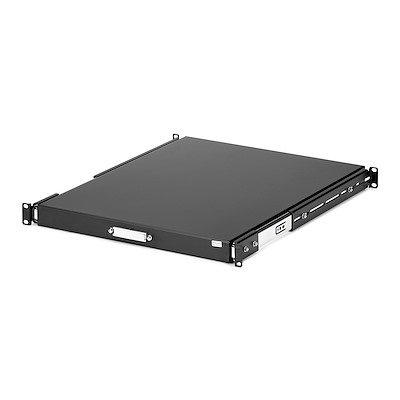 StarTech.com SLI Series Black Shelf, 1U, 25kg Load, 483mm x 559mm