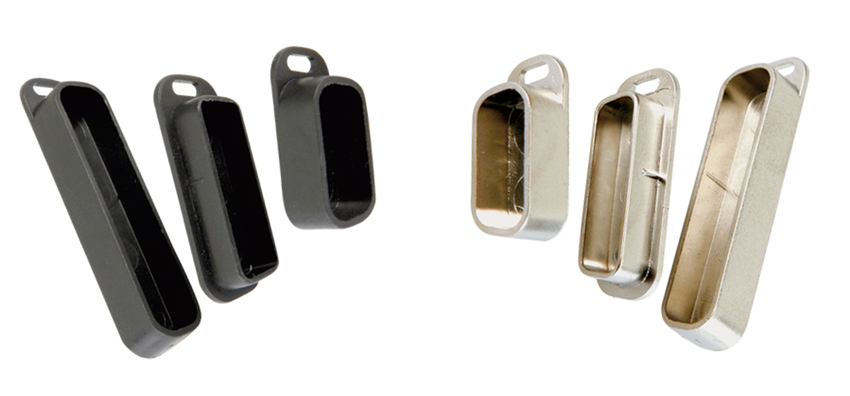 CONEC, 160X10 Series Dust Cap For Use With D-Sub Plug Connector