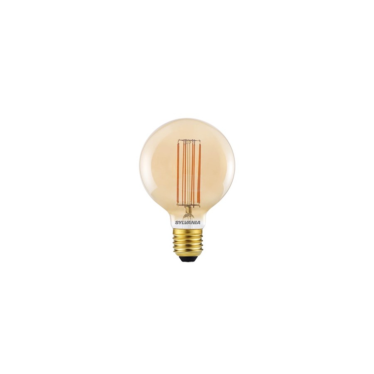 Sylvania E27 LED Bulbs 7 W(50W), 2000K, Candlelight, Round shape