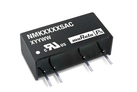Murata Power Solutions NMK DC-DC Converter, ±12V dc/ ±83mA Output, 10.8 → 13.2 V dc Input, 2W, Through Hole,