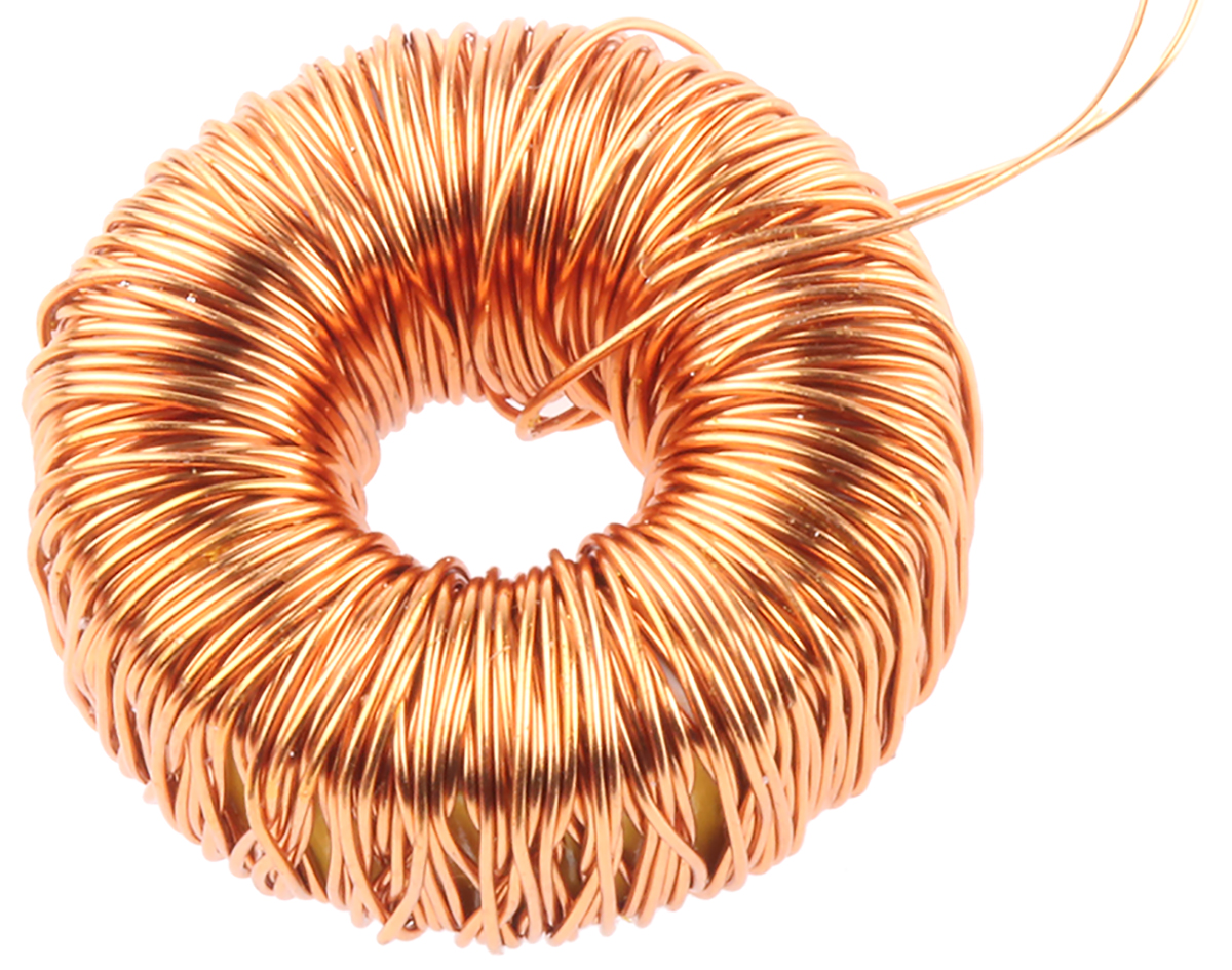 Roxburgh EMC 4 mH ±20% Composite Iron Powder Toroidal Inductor, 1.8Ω Rdc, SF