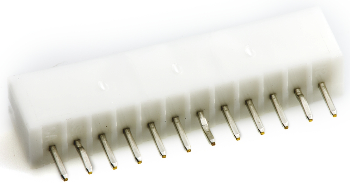 JST PH Series Straight Through Hole PCB Header, 12 Contact(s), 2 mm Pitch, 1 Row, Shrouded