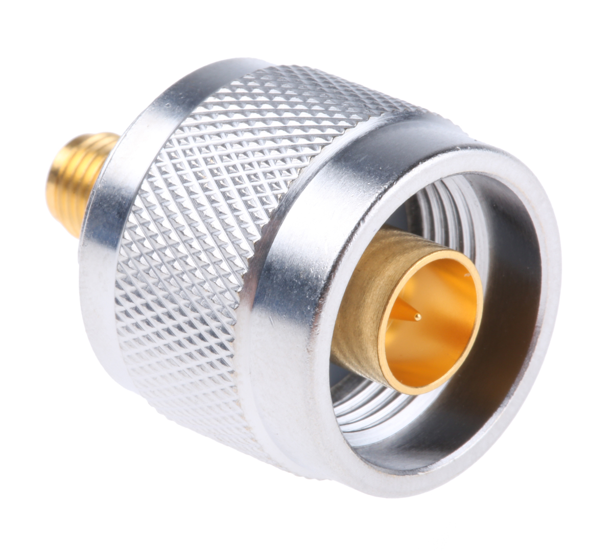 Huber+Suhner Straight 50Ω RF Adapter N Plug to SMA Socket 18GHz