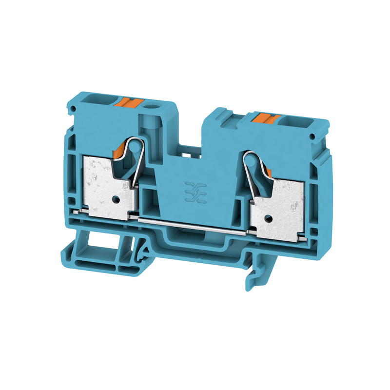 Weidmüller A2C Series Blue, 10mm², 1-Level, Push In Termination, ATEX, IECEx