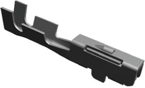 TE Connectivity MULTILOCK 040 Series Female Crimp Terminal, 21AWG Min, 18AWG Max
