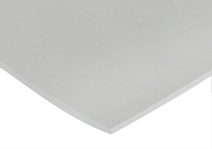 RS PRO White Nitrile Rubber Sheet, 1.5m x 500mm x 3mm, -30°C to 80°C
