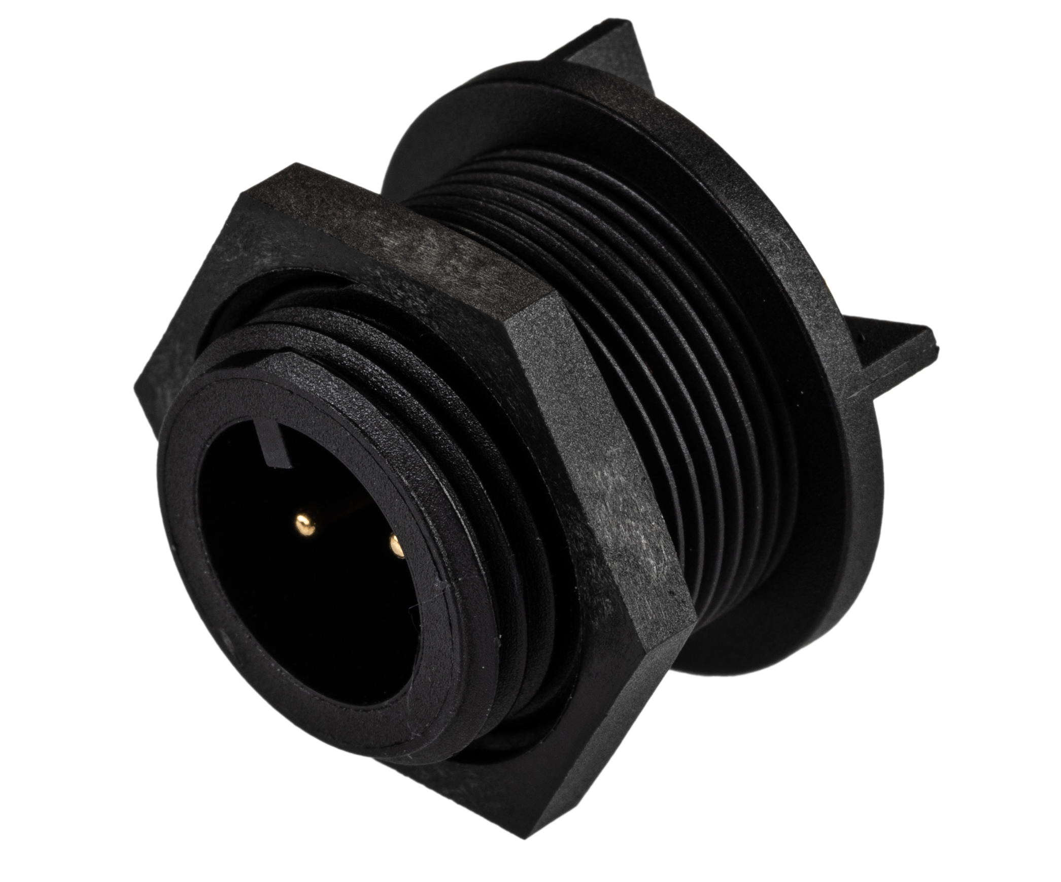 Bulgin Circular Connector, 2 Contacts, PCB, Miniature Connector, Plug, Male, IP68, Buccaneer 400 Series