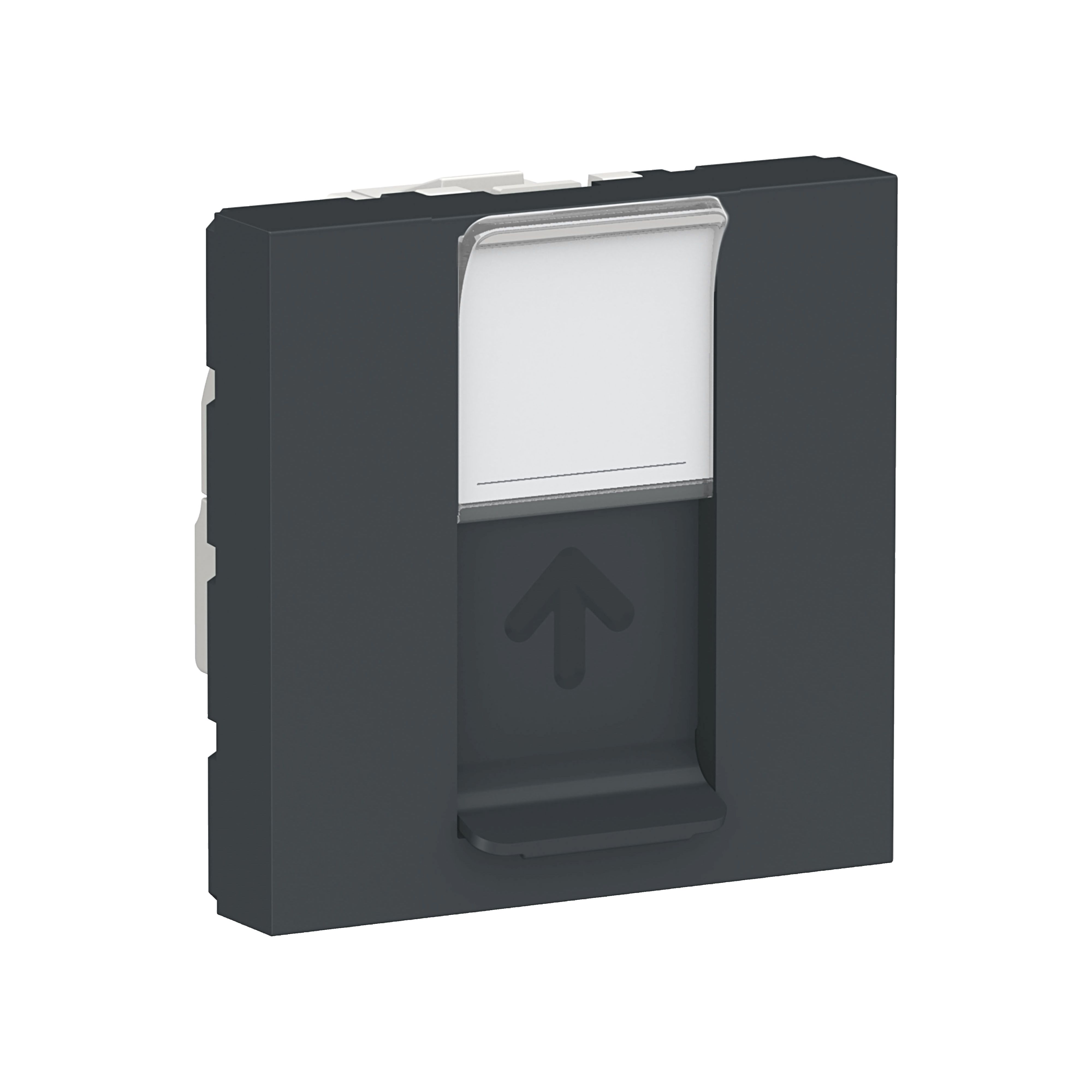 Schneider Electric Anthracite, 1 Gang, New Unica