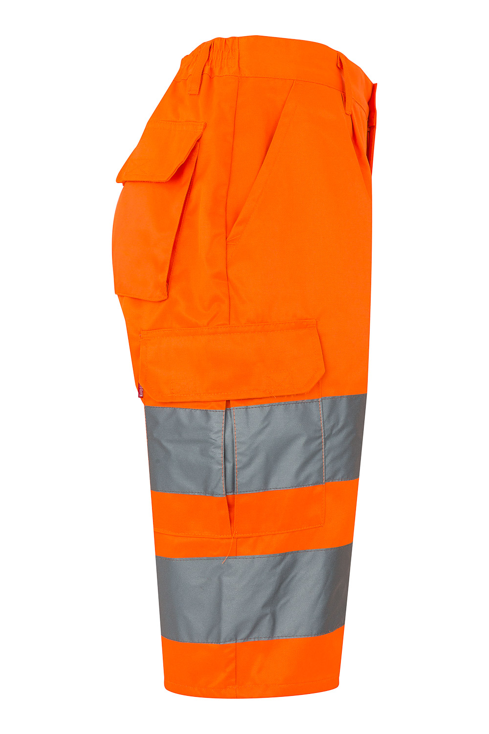 Velilla 303005 Fluorescent Orange Unisex Hi Vis Shorts, 86cm