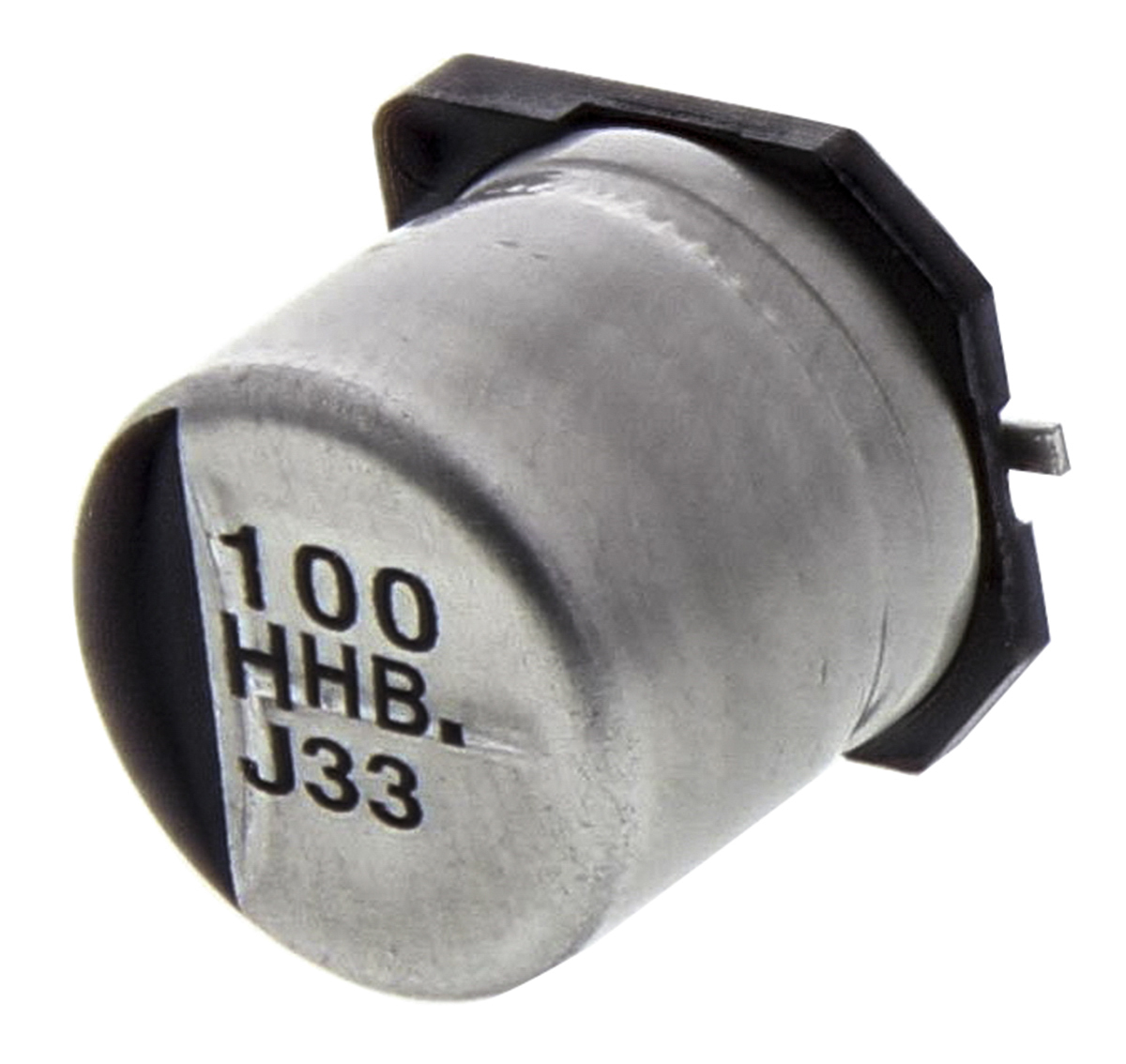 Panasonic 100μF Aluminium Electrolytic Capacitor 50V dc, Surface Mount - EEEHBH101UAP