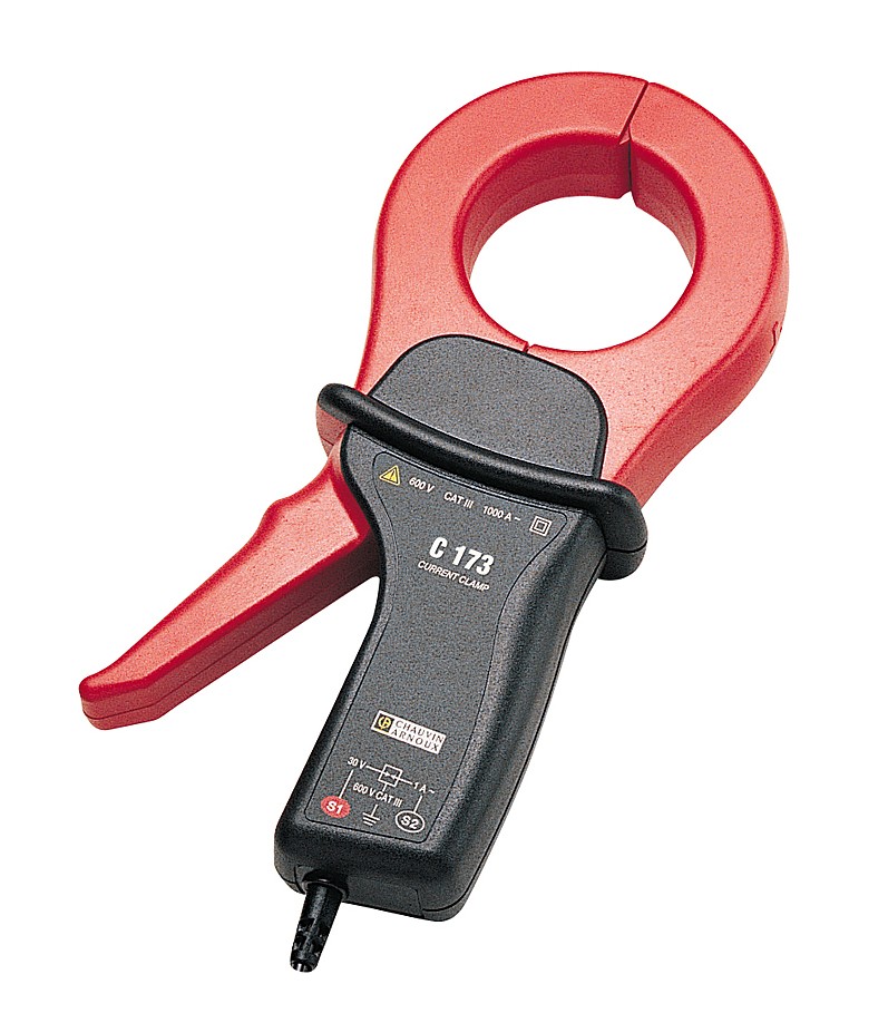 Chauvin Arnoux C173 Current Clamp, AC Adapter, 1.2kA ac AC Max