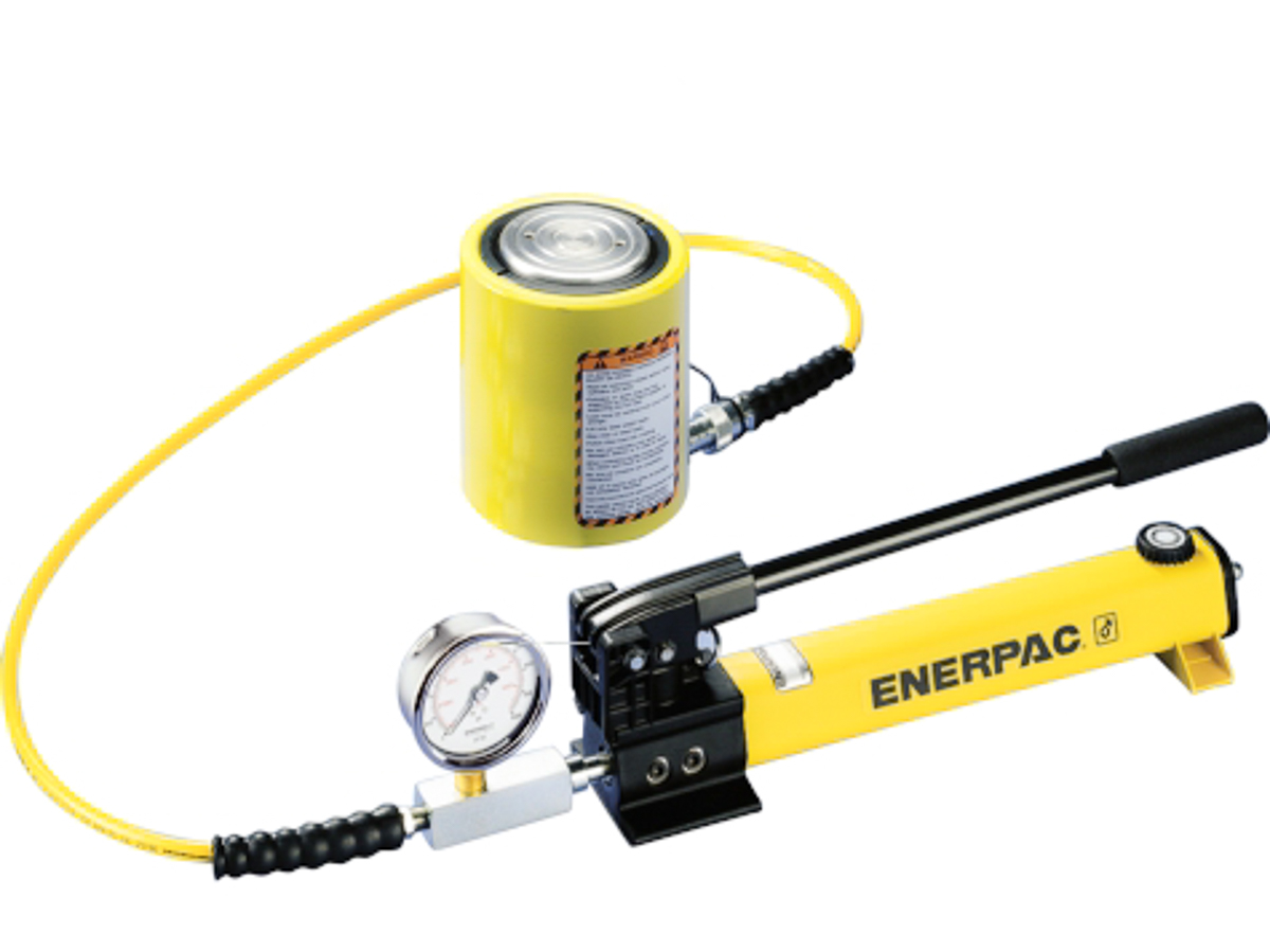 Enerpac Single, Portable Low Height Hydraulic Cylinder, SCL101H, 10t, 38mm stroke