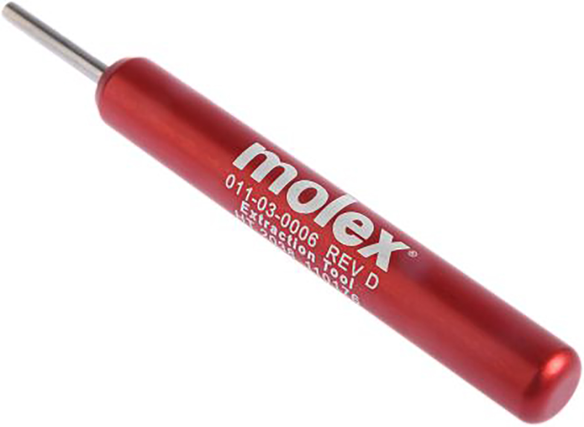 Molex Extraction Tool, 207121 Series, Plug, Receptacle Contact