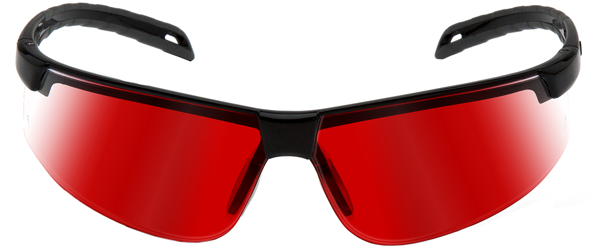 Laser Vision UV Laser Enhancement Glasses, Red