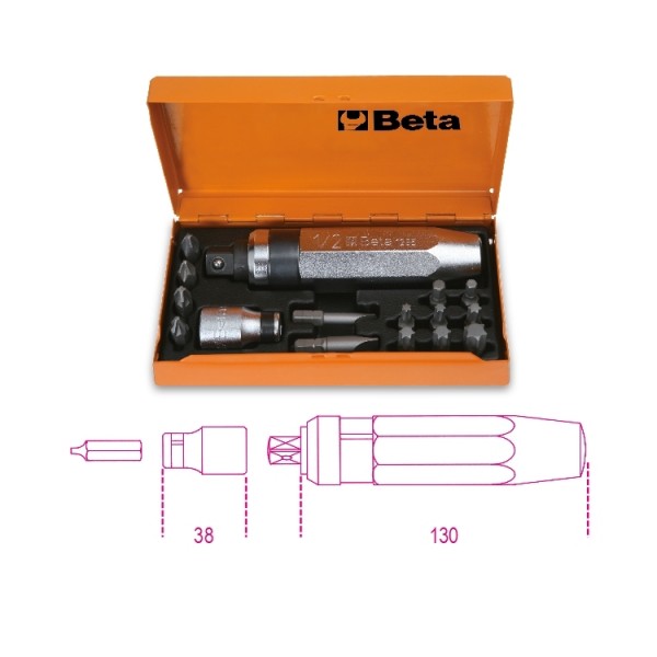 BETA Impact Screwdriver & Bit Set