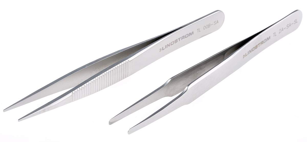 Lindstrom Stainless Steel, ESD Tweezer Set