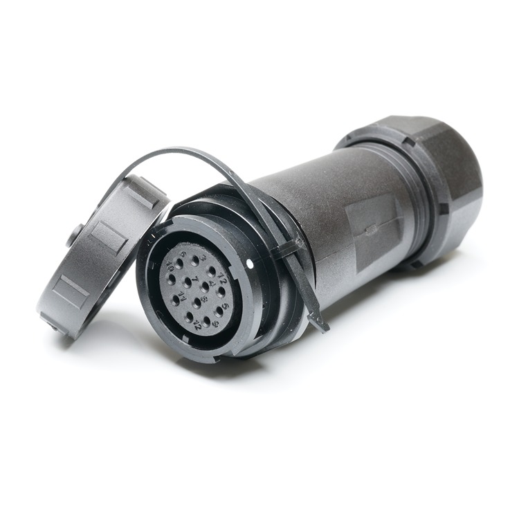 RS PRO Industrial Circular Connector, 12 Contacts, In-Line Cable Mount, SY21 Connector, Socket, Female, IP67, SY21