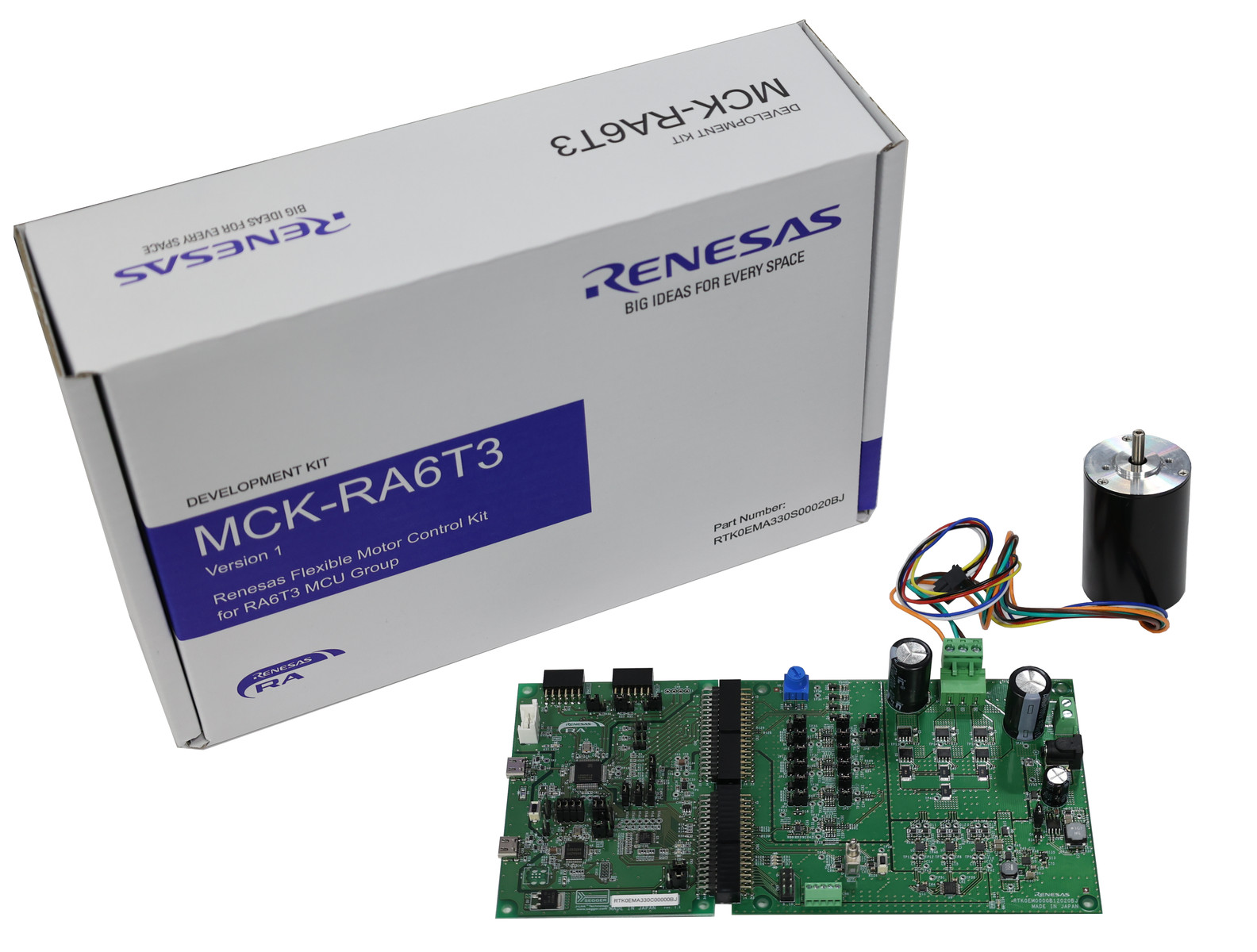 Renesas Electronics Motor Control Kit Power Supply for CPU Board, Inverter Board for RA6T3