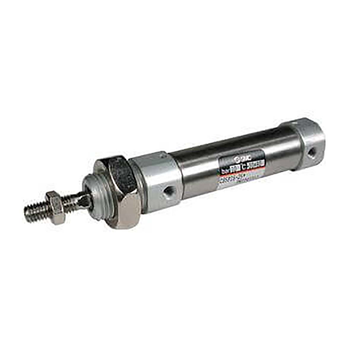 SMC 10 mm Pneumatic Piston Rod Cylinder - CD85 Series, Double Acting Acting