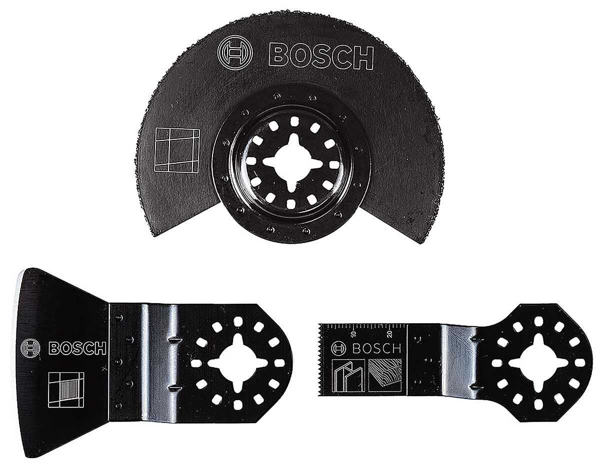 Bosch Oscillating Blade Set for use with Multi-Cutter
